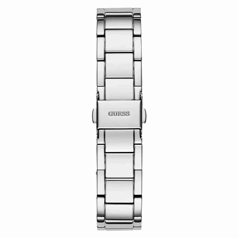 Guess Shooting Star Silver Dial Analogue Watch