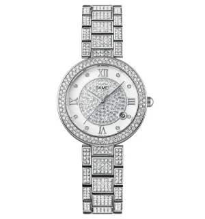 Gypsophila Diamond Watch Shiny Rose Gold Quartz Watch 