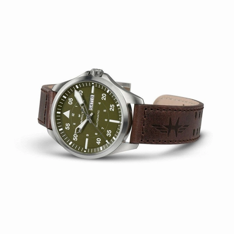 Hamilton Khaki Pilot Aviation Day Date Auto H64635560