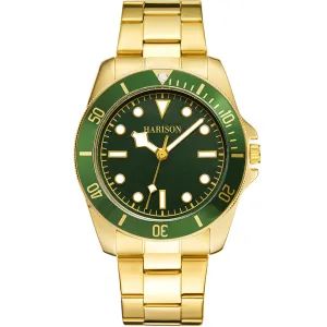 Harison Sports Gold Watch 