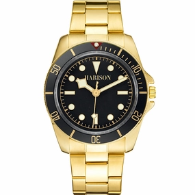Harison Sports Gold Watch 