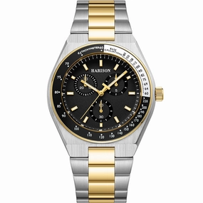 Harison Two Tone Mens Watch *Imitation Sub Dials* 
