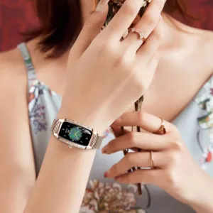 Heart Rate Blood Pressure Monitoring Physiological Cycle Music Watch 