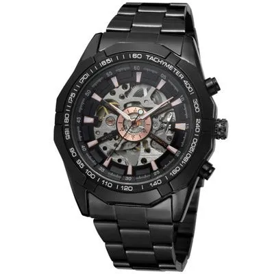 High-end Men's Fashion Gold Casual Automatic Mechanical Watch