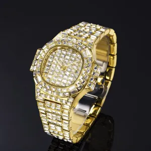 High-grade Full Drill Square Drill Waterproof Calendar For Men 