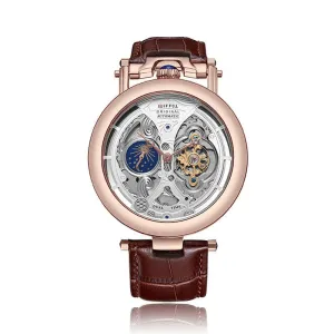 Hollow Bottom True Tourbillon Waterproof Automatic Machine 