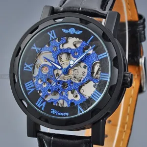 Hollow Mechanical Watch Men's And Women's Watches Foreign Trade Mechanical Watches 
