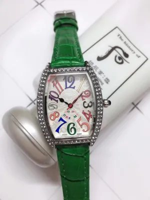 Hot-selling Explosive AliExpress Wechat Fashion Square Flange Ladies Watch Ladies Watch 