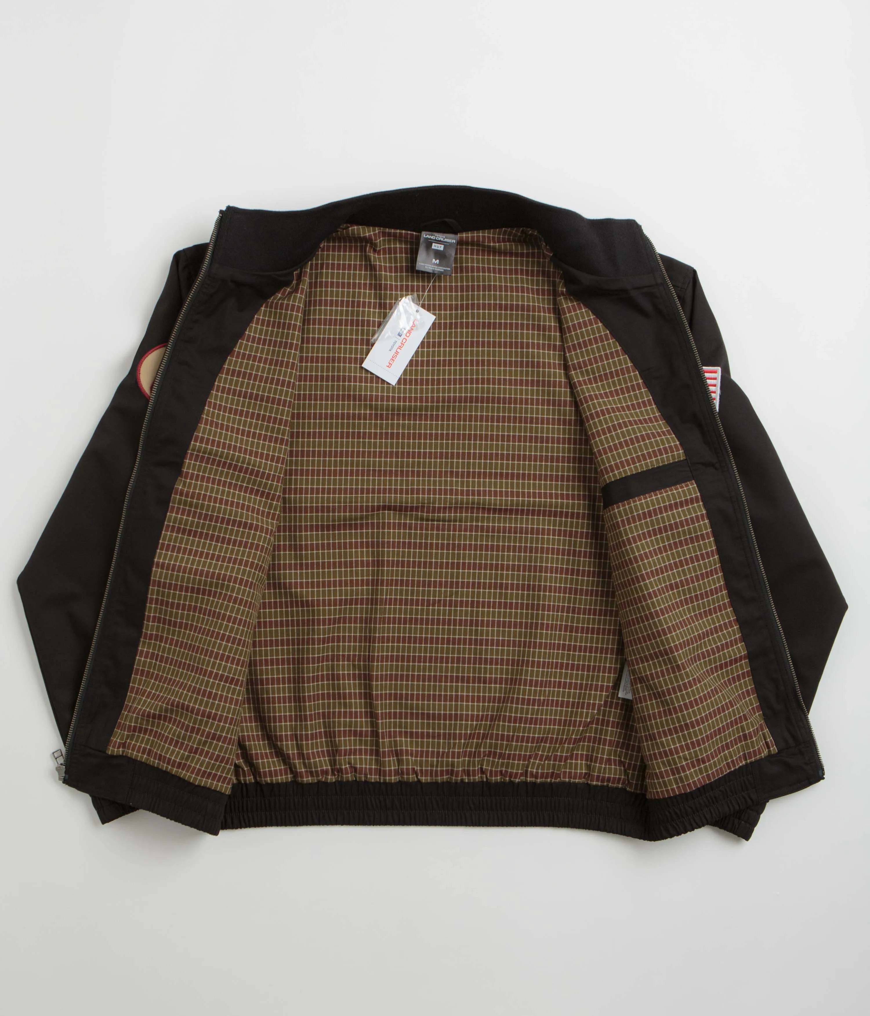 HUF x Toyota Overland Touring Jacket - Black HUF Clothing