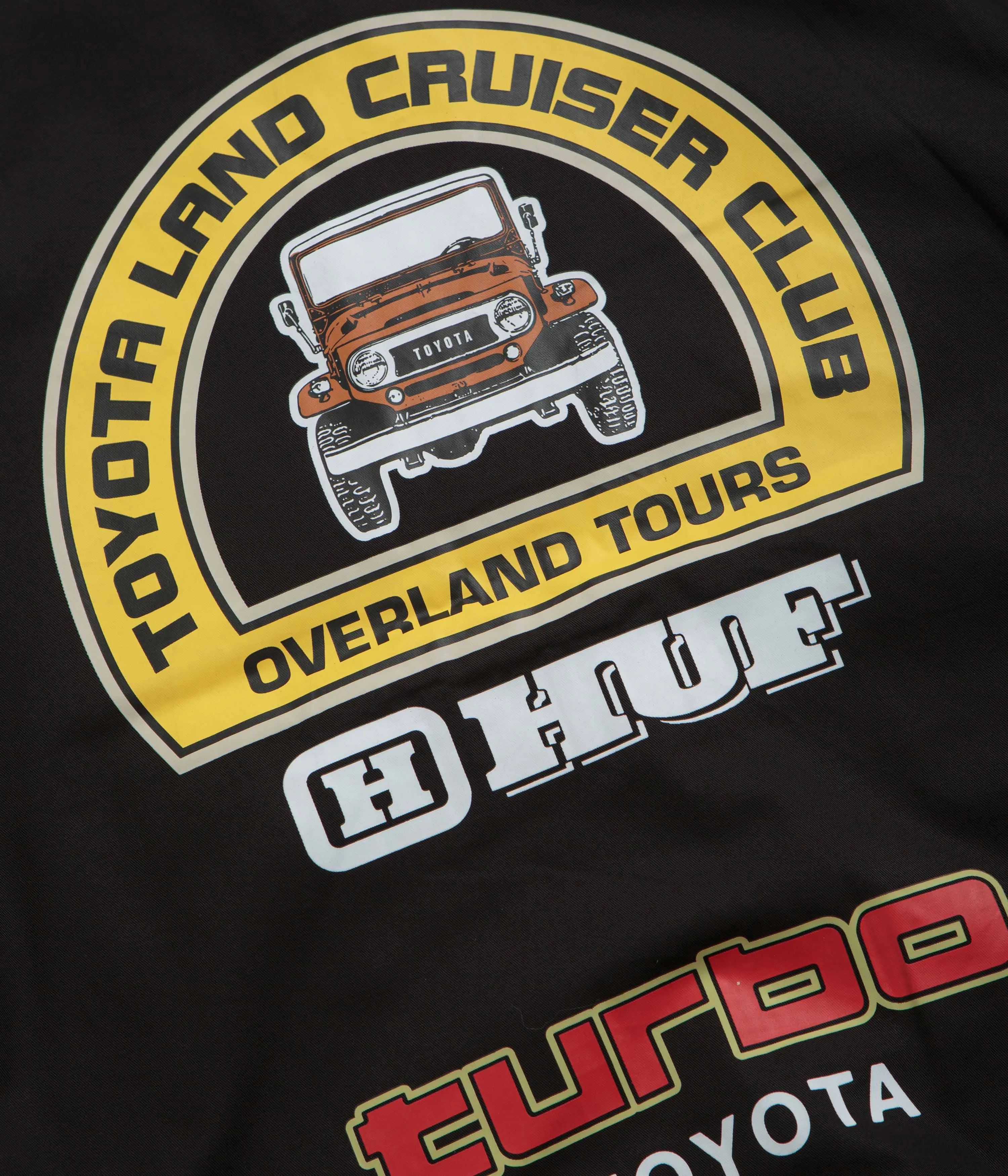 HUF x Toyota Overland Touring Jacket - Black HUF Clothing