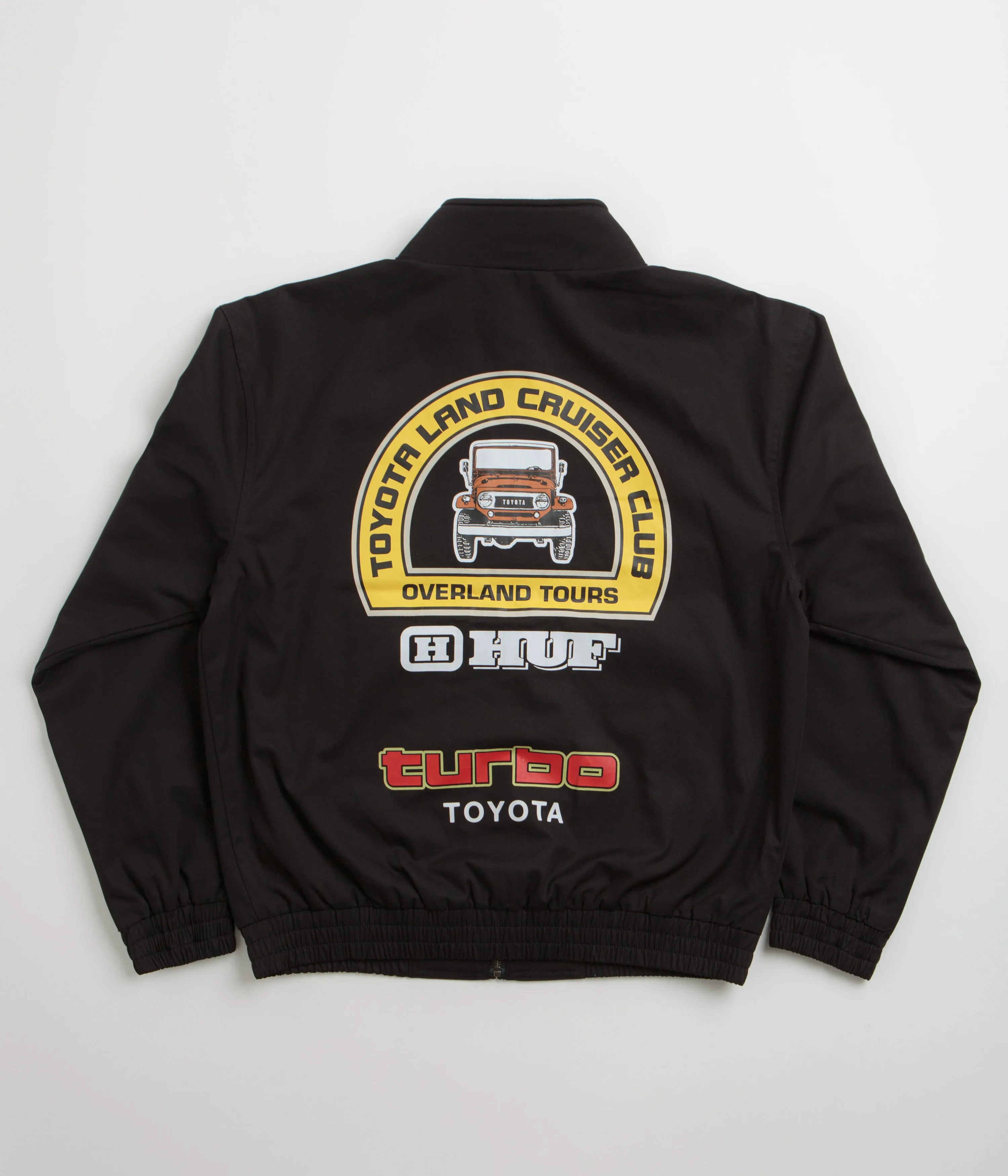HUF x Toyota Overland Touring Jacket - Black HUF Clothing