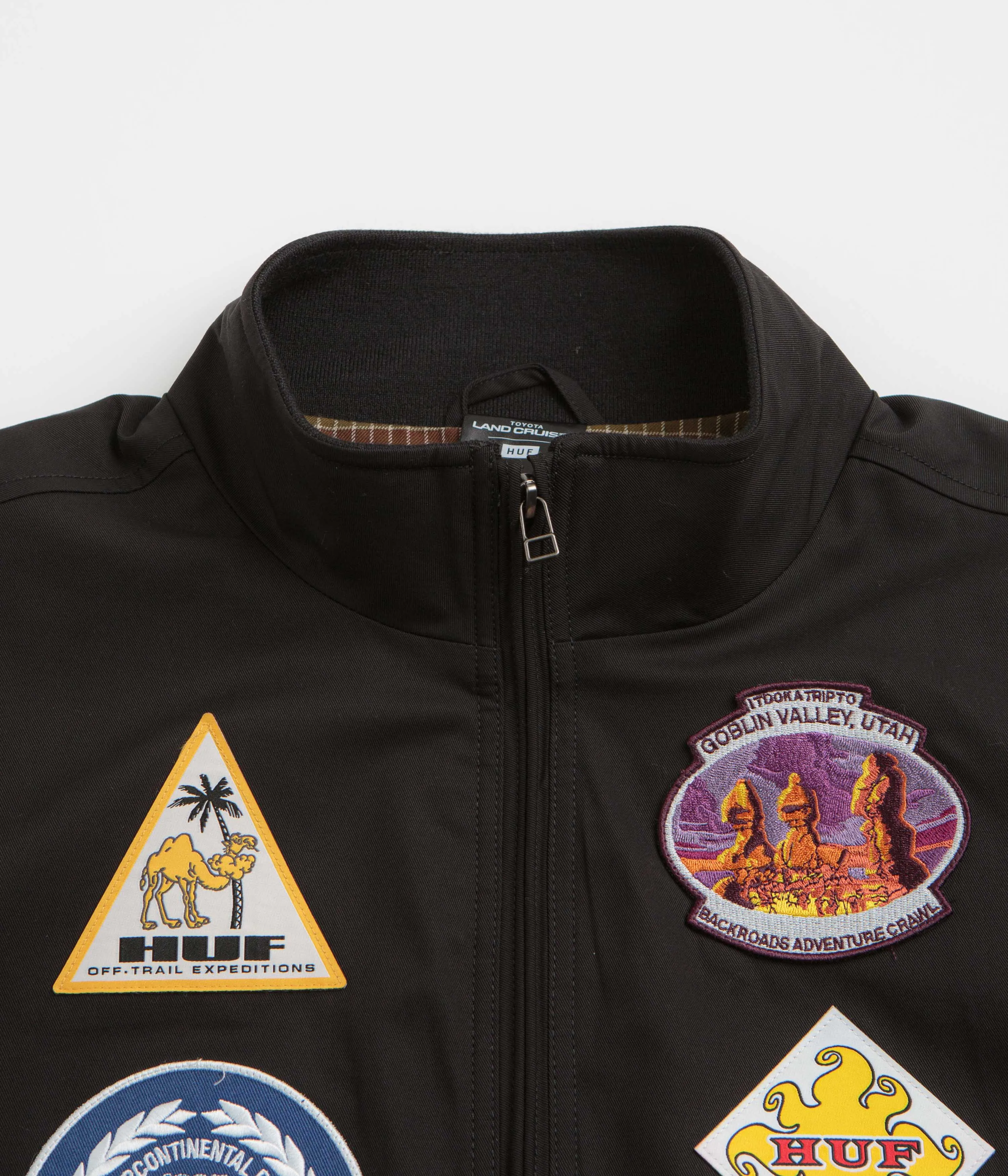 HUF x Toyota Overland Touring Jacket - Black HUF Clothing