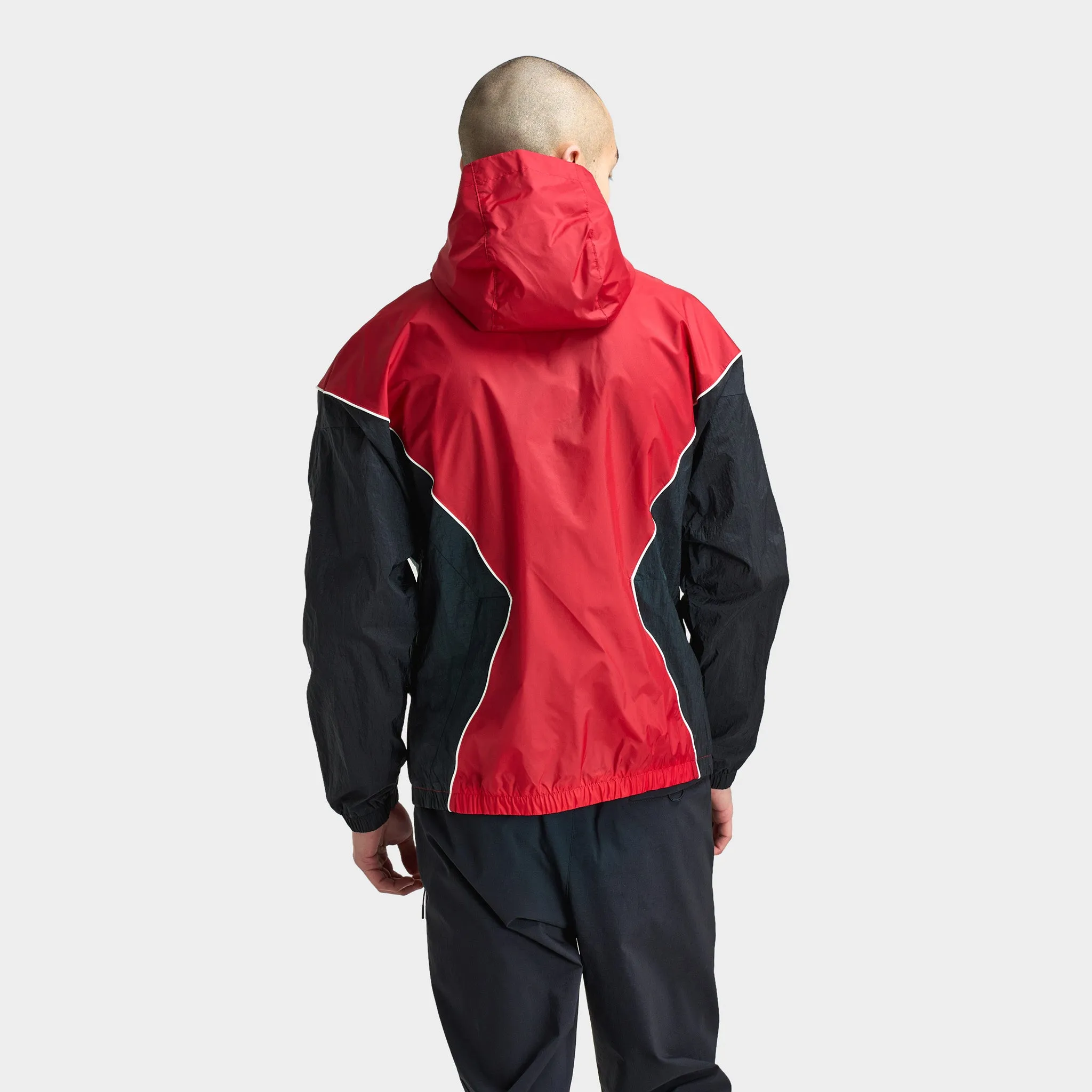 Jordan Jordan Brooklyn Hooded Draft Jacket Varsity Red / Black - Sail
