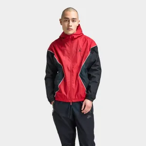 Jordan Jordan Brooklyn Hooded Draft Jacket Varsity Red / Black - Sail