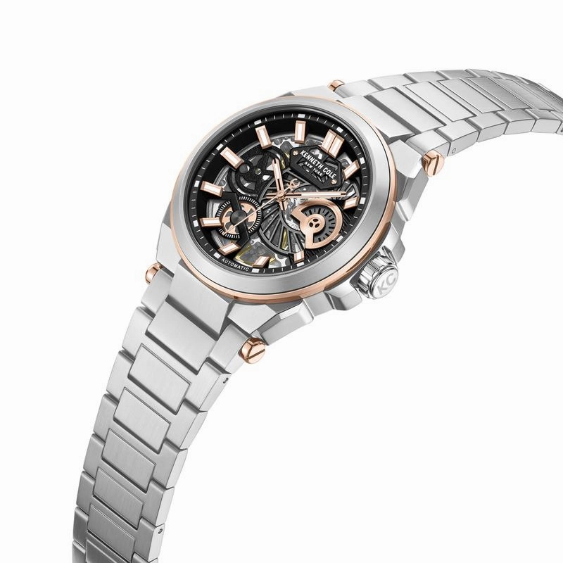 Kenneth Cole Gents Stainless Steel Automatic Watch KCWGY0065605