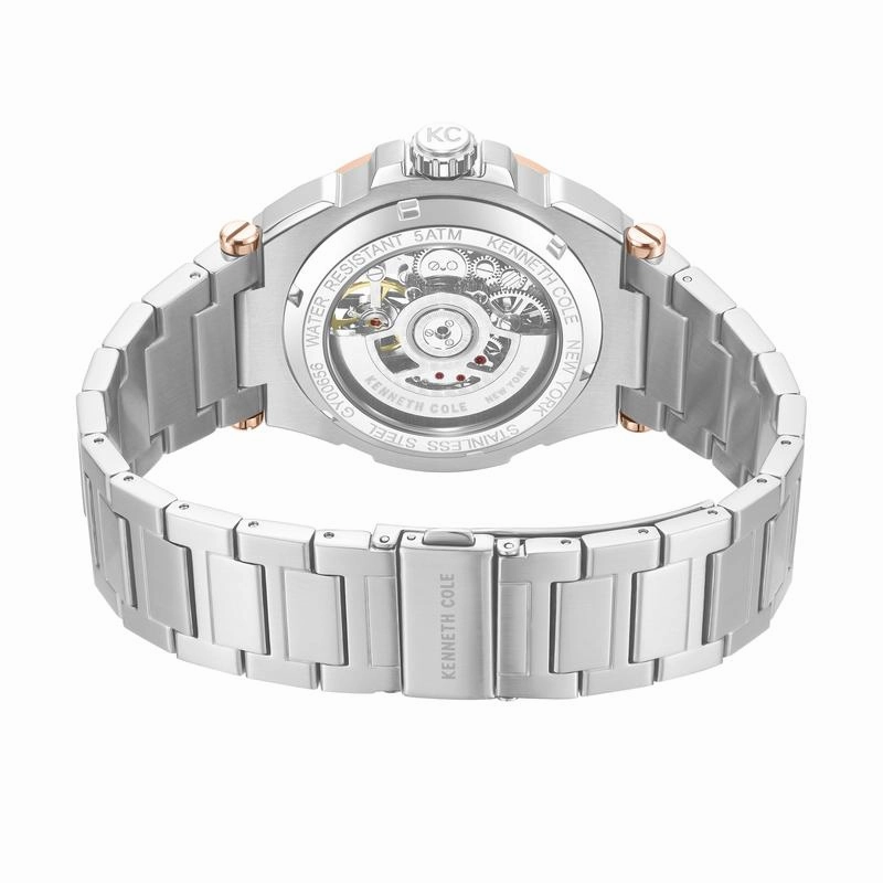 Kenneth Cole Gents Stainless Steel Automatic Watch KCWGY0065605