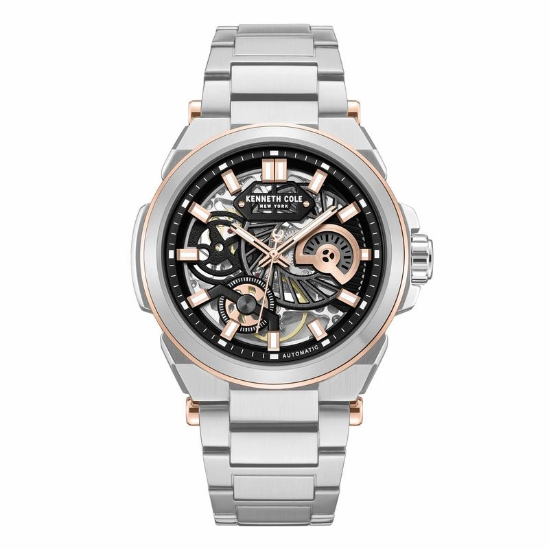 Kenneth Cole Gents Stainless Steel Automatic Watch KCWGY0065605