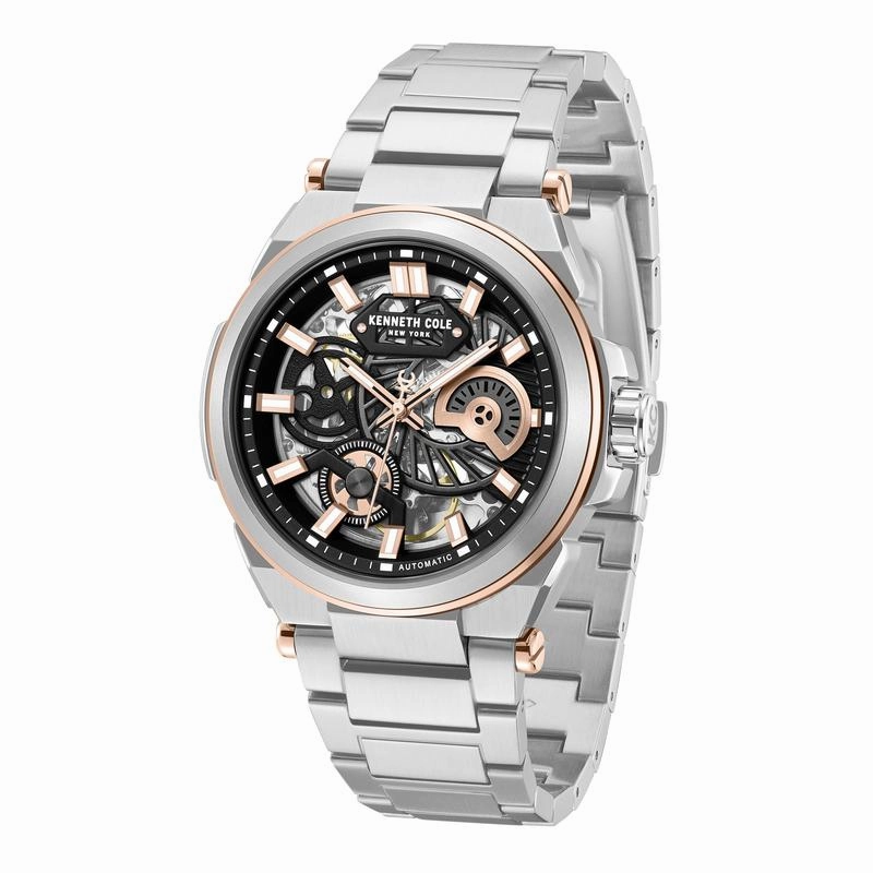 Kenneth Cole Gents Stainless Steel Automatic Watch KCWGY0065605