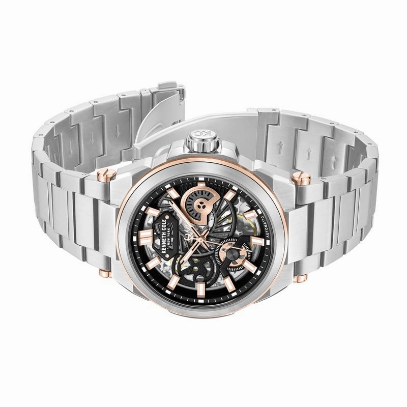 Kenneth Cole Gents Stainless Steel Automatic Watch KCWGY0065605