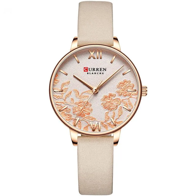 Ladies Waterproof Small Dial Pattern Watch