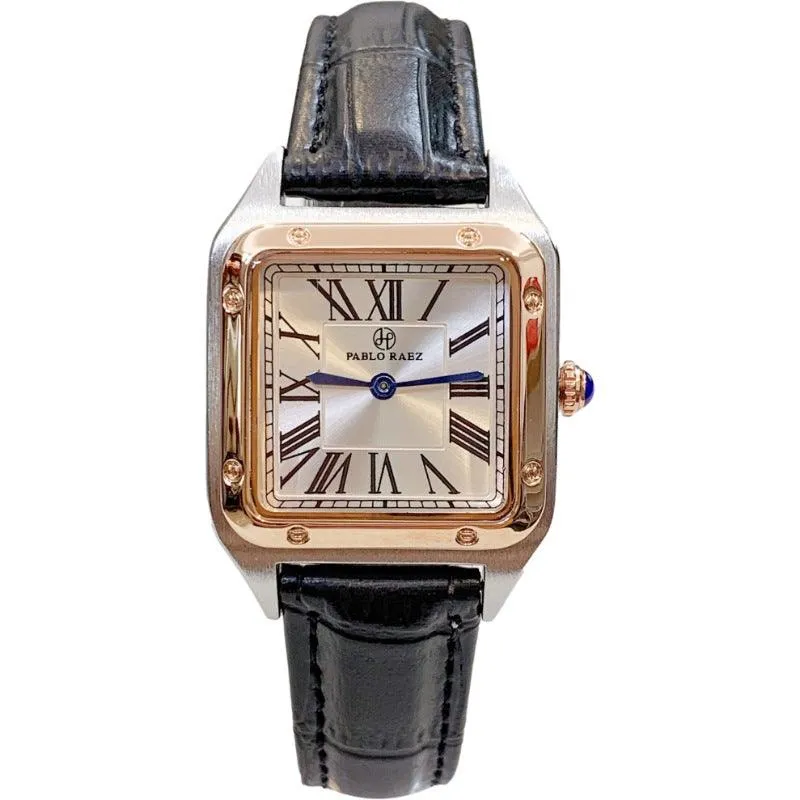 Light Luxury Sweet Style Watch Square Dial Ladies