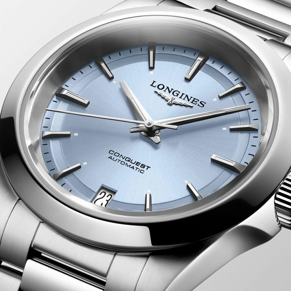Longines Conquest 34mm Blue Dial Automatic Ladies Watch L3.430.4.92.6