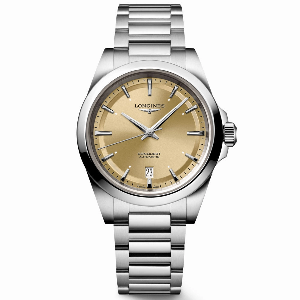 Longines Conquest 38mm Champagne Dial Automatic Watch L3.720.4.62.6