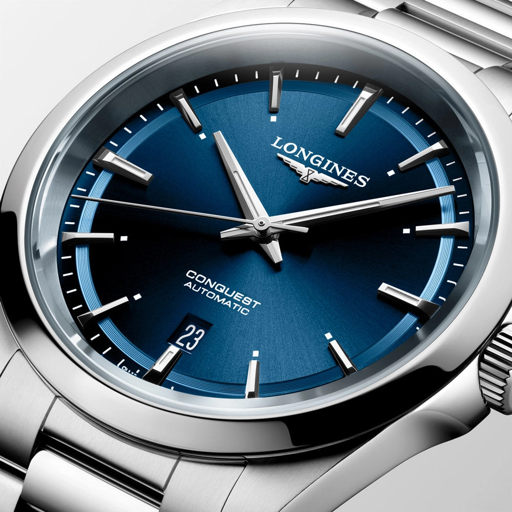 Longines Conquest 41mm Blue Dial Automatic Gents Watch L3.830.4.92.6