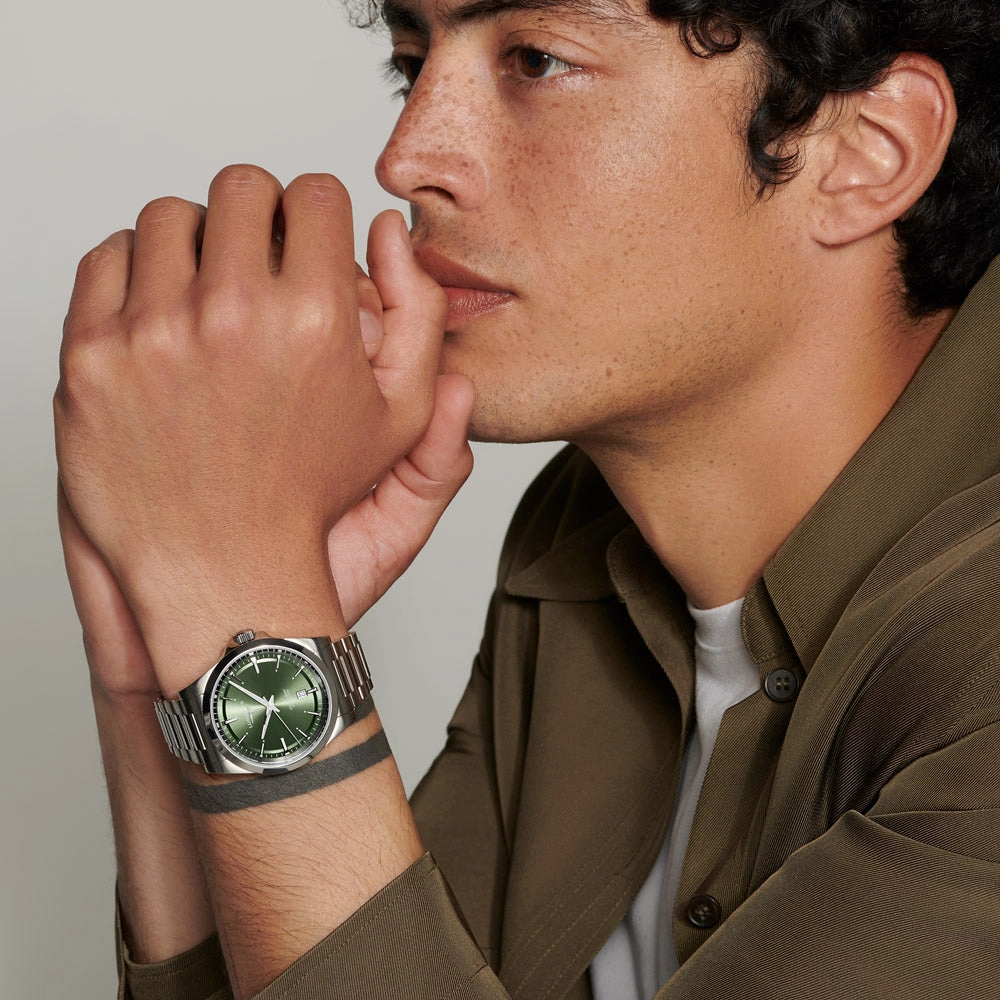 Longines Conquest 41mm Green Dial Automatic Gents Watch L3.830.4.02.6