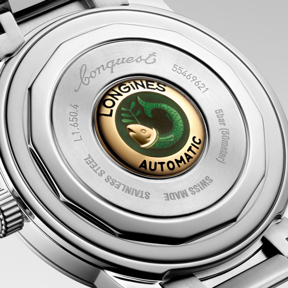 Longines Conquest Heritage 40mm Green Dial Automatic Gents Watch L1.650.4.02.6
