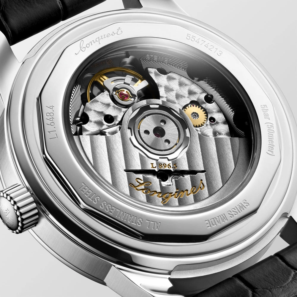 Longines Conquest Heritage Central Power Reserve 38mm Champagne Dial Automatic Watch L1.648.4.78.2