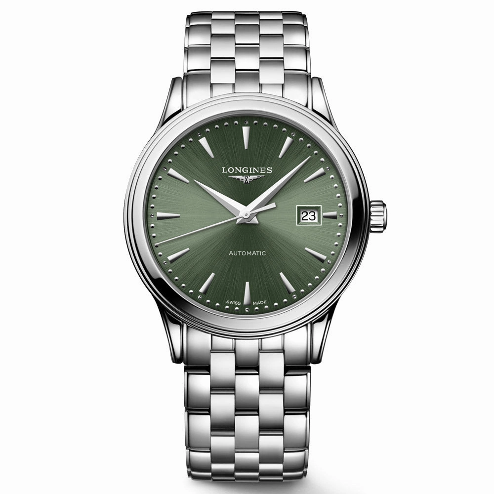 Longines Flagship 40mm Green Dial Automatic Gents Watch L49844026