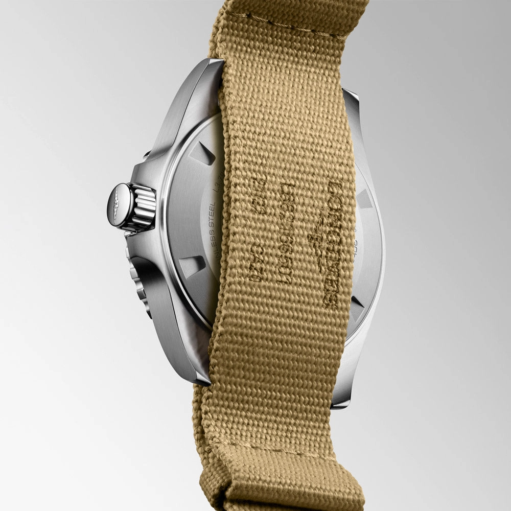 Longines HydroConquest GMT 41mm Brown Dial Automatic Gents Watch L3.790.4.66.2