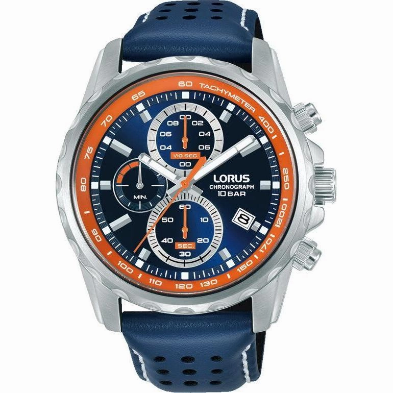 Lorus Gents Sport Blue Dial Multifunction Watch