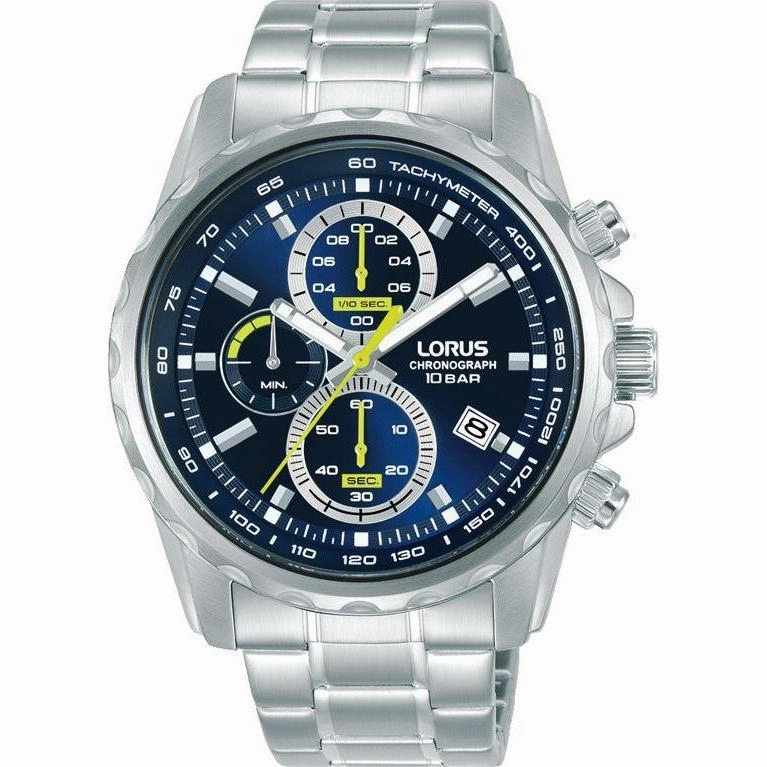 Lorus Gents Sport Blue Dial Multifunction Watch