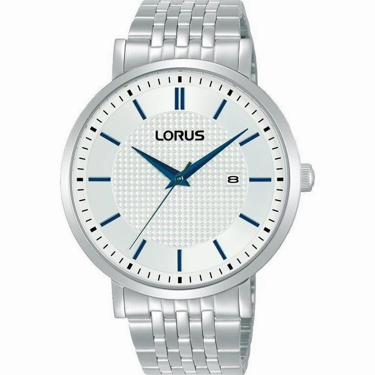 Lorus Gents White Dial 3-Hands Watch