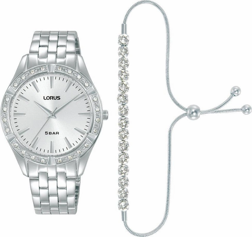 Lorus Ladies Watch and Bracelet Set