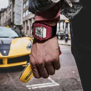 Male Creative Versatile Wine Barrel Shaped Quartz Watch 