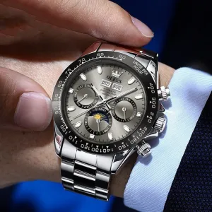 Mechanical Automatic Multifunctional Men's Watch 