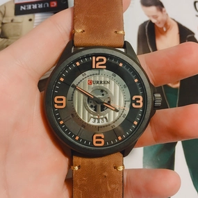Men's Fashion Personality Sports Casual Waterproof Quartz Watch 