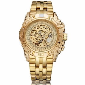Men's Luxury Automatic Mechanical Watch All-steel Hollow Watch 