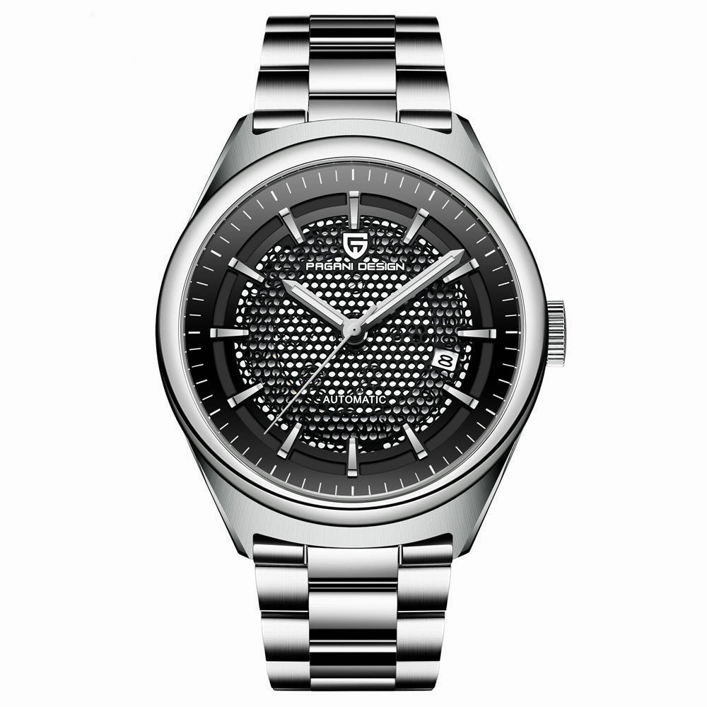 Men's Mechanical Steel Band Watch 