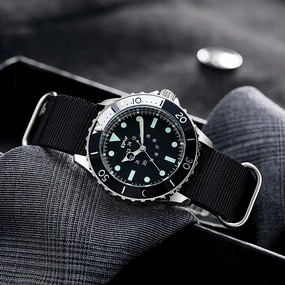 Men's Multi-functional Business Luminous Waterproof Quartz Watch 