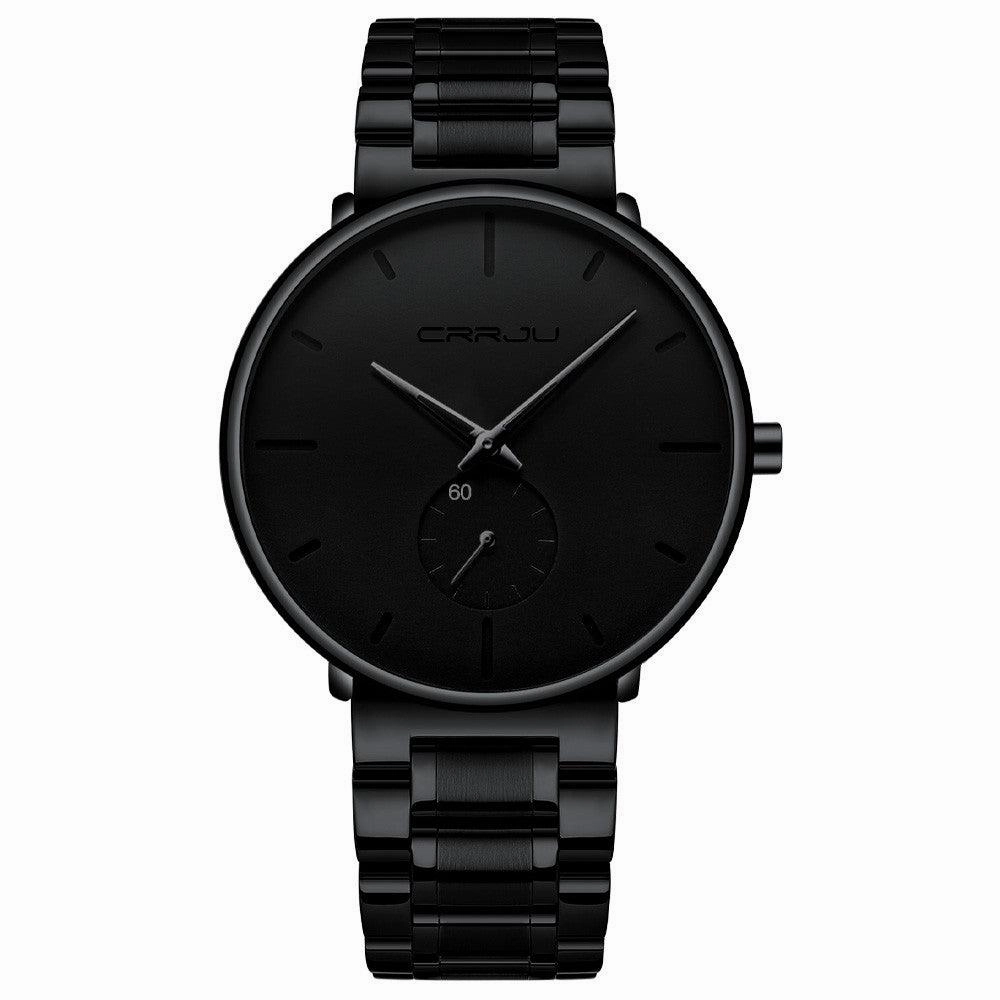 Men's New Steel Band Waterproof Watch Thin