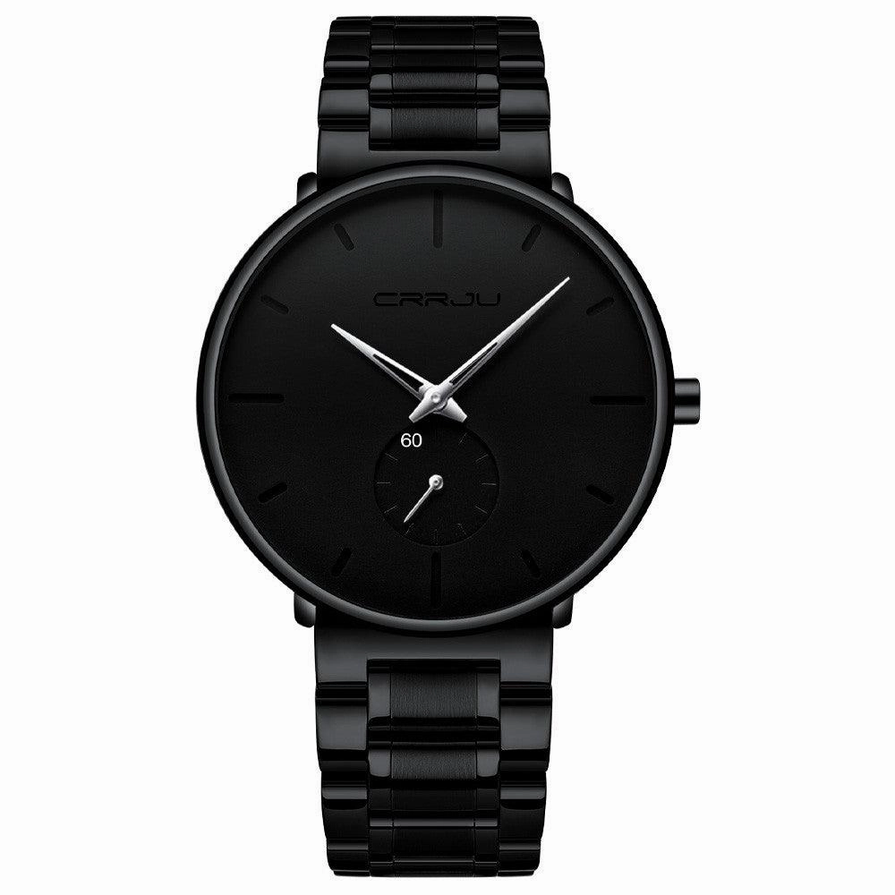 Men's New Steel Band Waterproof Watch Thin