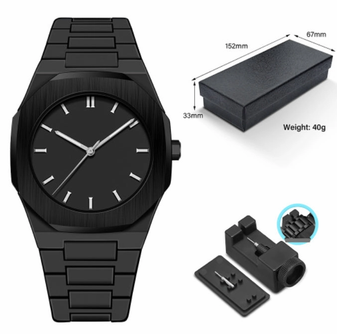 Men's Retro Arabic Digital Sports Waterproof Quartz Watch