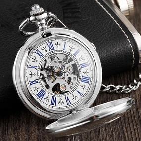 Men's Simplicity Mechanical Pocket Watch 
