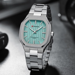 Men's Steel Belt Business Watch Waterproof 