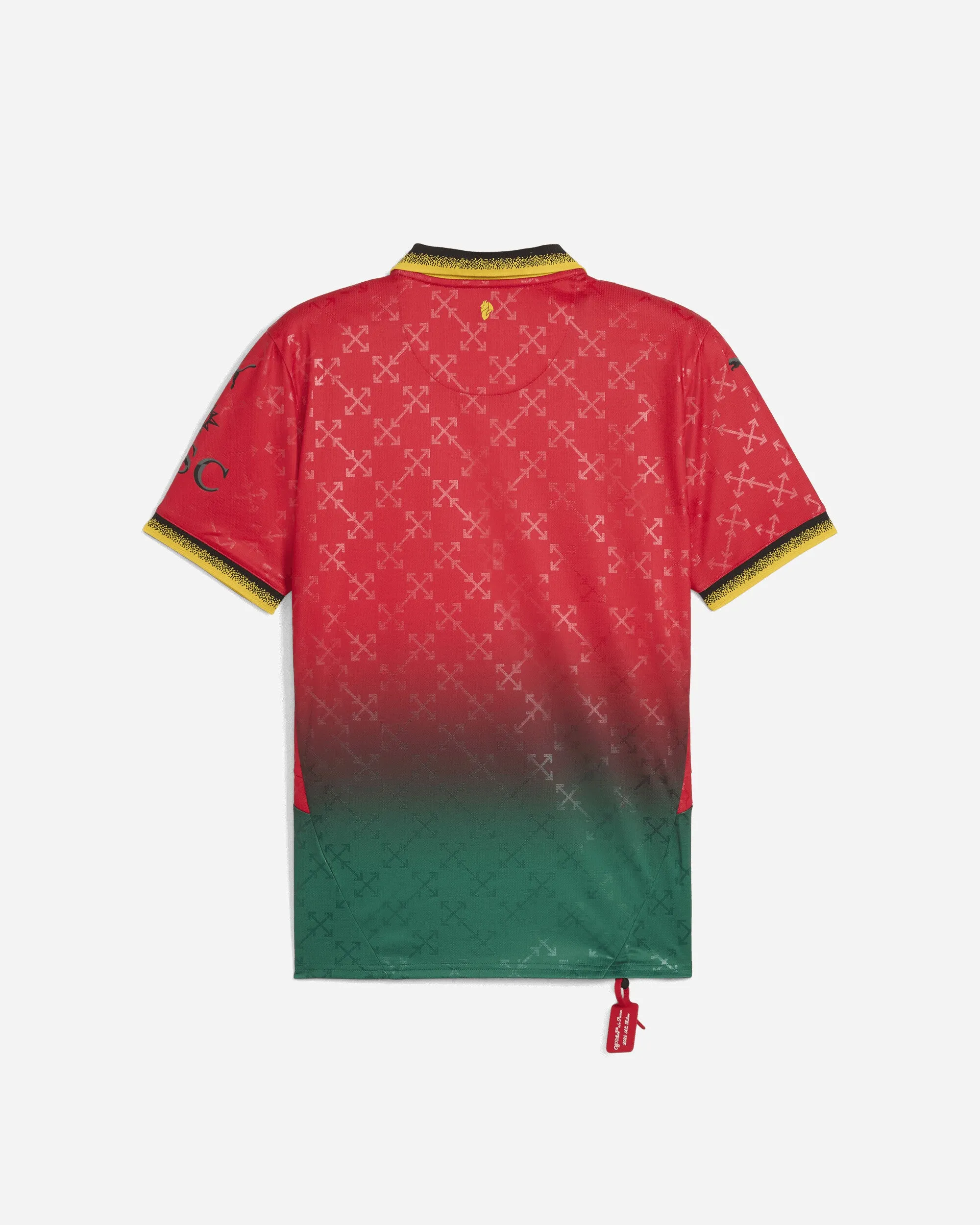 Men's AC Milan x Off-White Replica Jersey Red / Black
