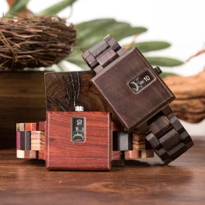 Men's Casual Fashion Wooden Watch 